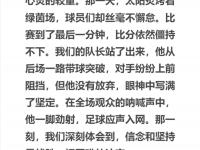 星空体育全站-关于欧洲足球赛事观后感，球迷情感厚重的信息