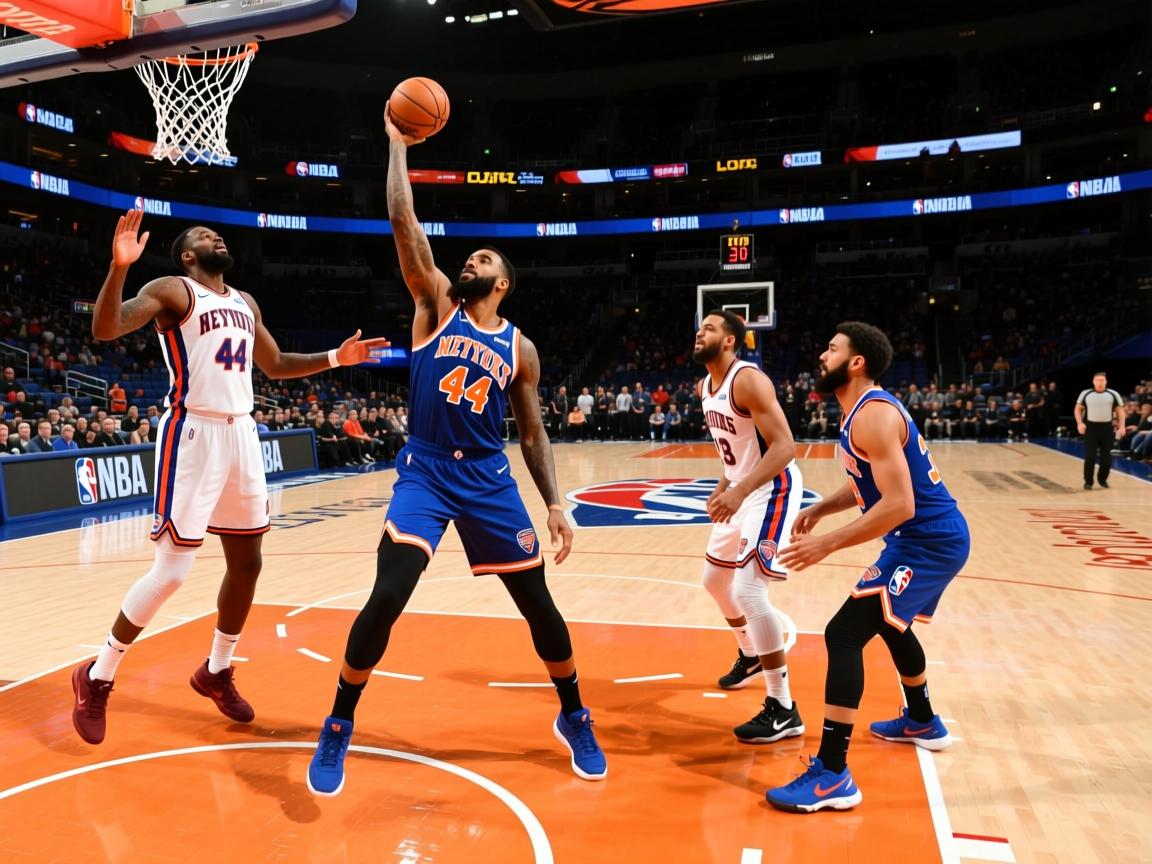 尼克斯力挫活塞史密斯单场44分