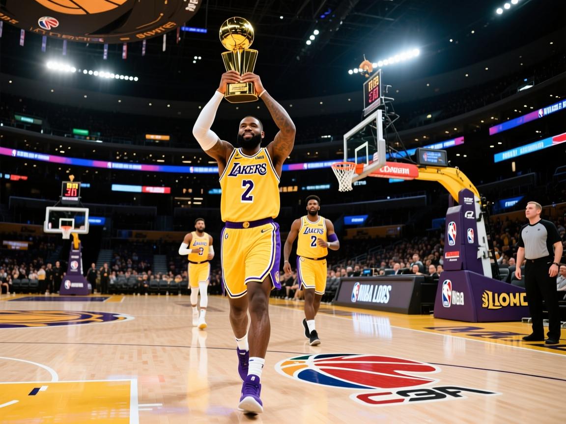 豪胜!湖人队取得胜利,向总冠军迈进 第1张