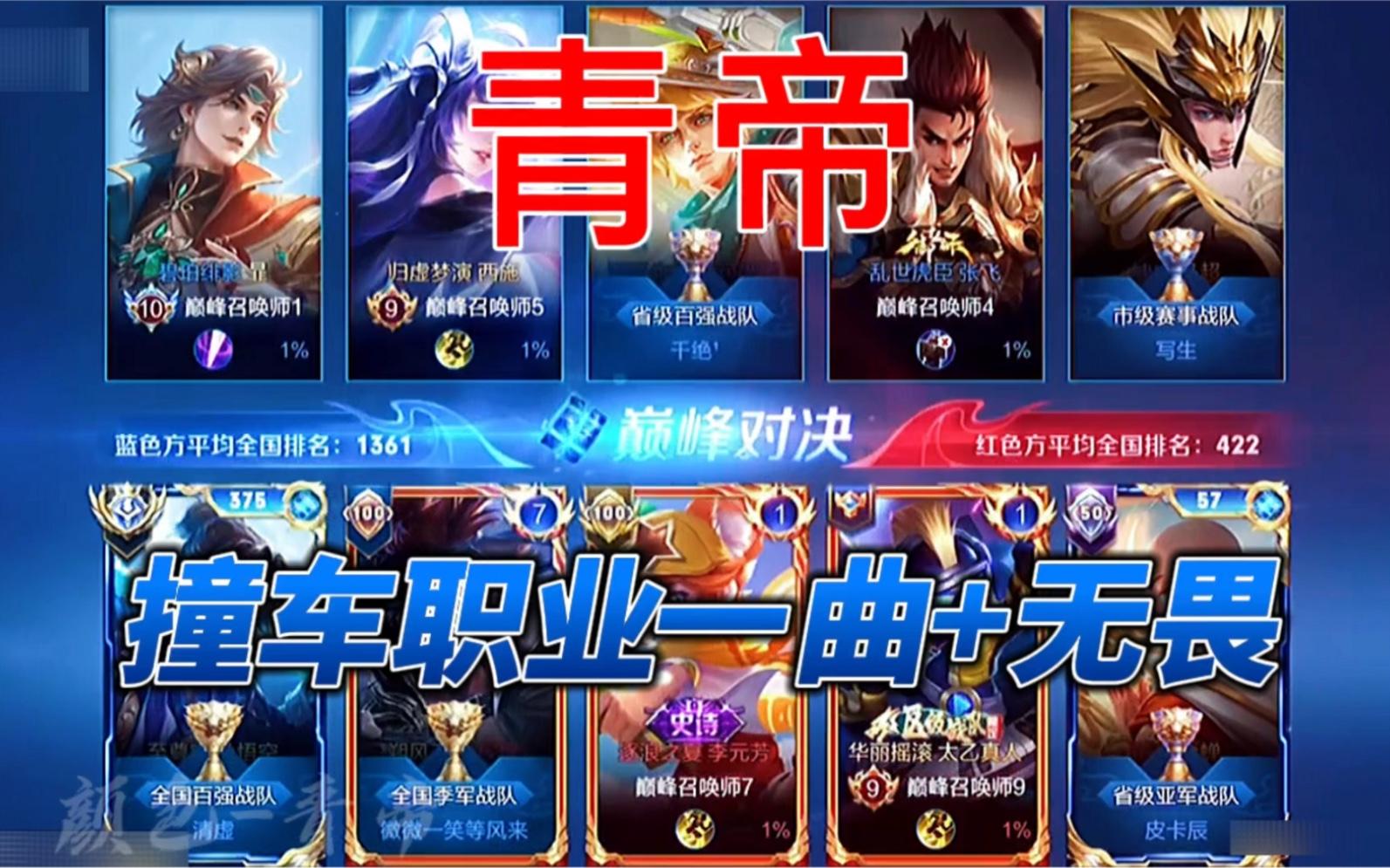 无畏太乙打到国二，巅峰赛全国31，属于什么水平？